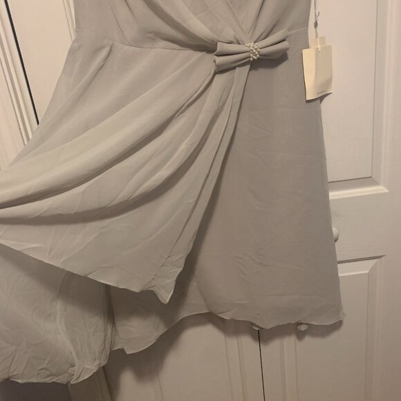 Formal Knee Length Dress Set - Picture 4 of 5